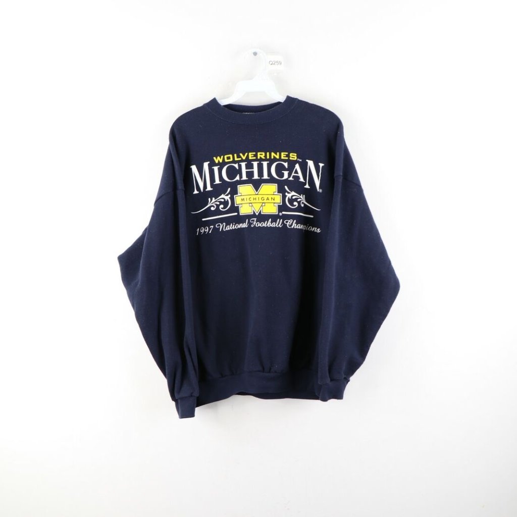 Vtg University Of Michigan 1997 Champs Sweatshirt
